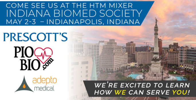 Come see us at the HTM Mixer Indiana Biomed Society May 2-3 – Indianapolis, Indiana
